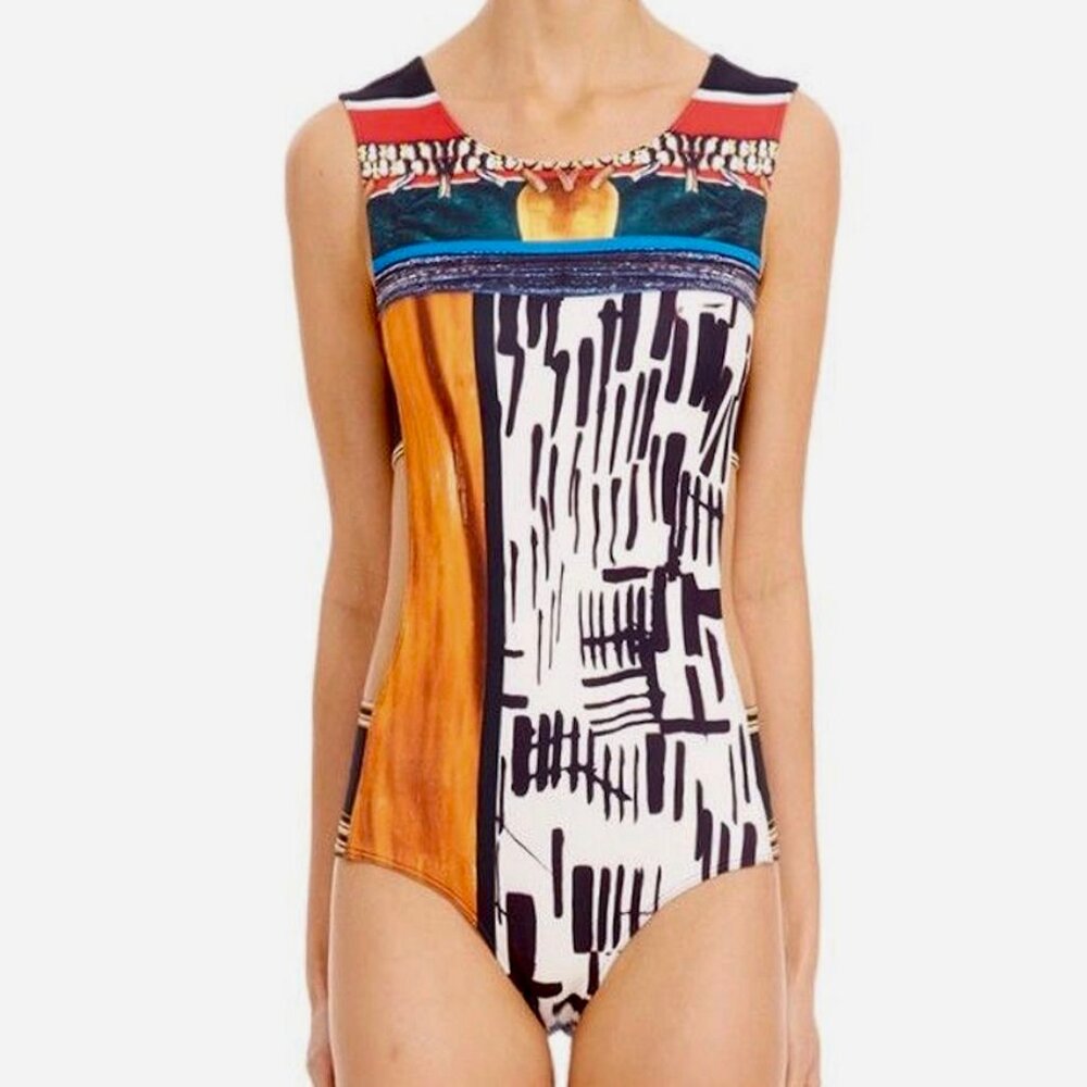 Clover Canyon Imperial Marking Cutout One Piece